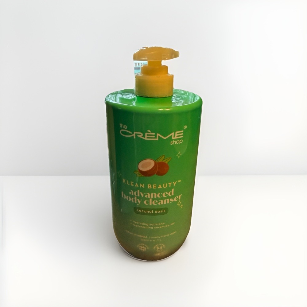 The Crème Shop ~ Coconut Oasis Advanced Body Cleanser 33.8 fl oz